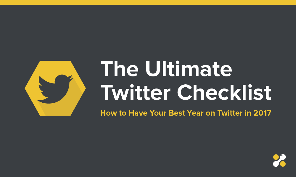 Twitter Checklist 2017